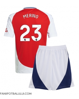 Arsenal Mikel Merino #23 Echipament de Fotbal Replică 2024-25 Copii Acasa (+ Șorturi)